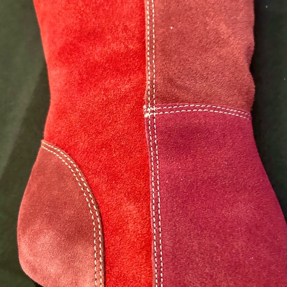 AJ Valenci Sueded Leather Tall Boots ❤️ 2.5’ Heel - Sz. 7 ~ Zippered - BNWT - Picture 5 of 6